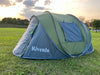Rivenlo 4 Person Easy Pop-Up Tent for Camping Hiking & Traveling